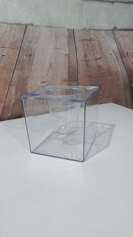 آکواریوم مدل گلدان شفاف کد 15×15